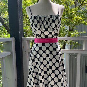 Ruby Rox Polka Dot Dress- Junior's Size 7 (Women Size 6)